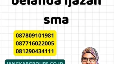 Mengapa Anda Perlu translate belanda ijazah sma