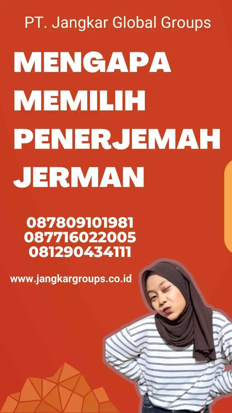 Mengapa Memilih Penerjemah Jerman