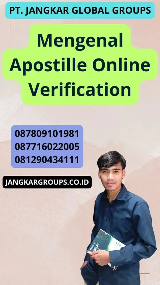 Mengenal Apostille Online Verification