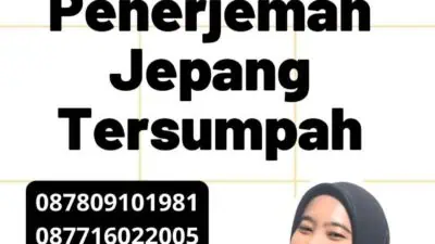 Mengenal Jasa Penerjemah Jepang Tersumpah