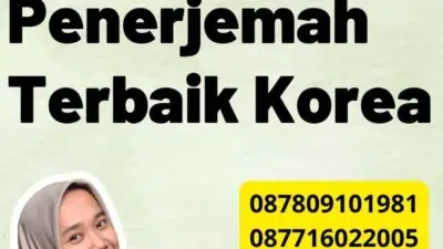 Mengenal Jasa Penerjemah Terbaik Korea