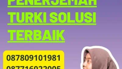 Mengenal Jasa Penerjemah Turki Solusi Terbaik