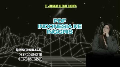 Pdf Indonesia Ke Inggris