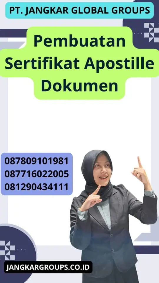 Pembuatan Sertifikat Apostille Dokumen