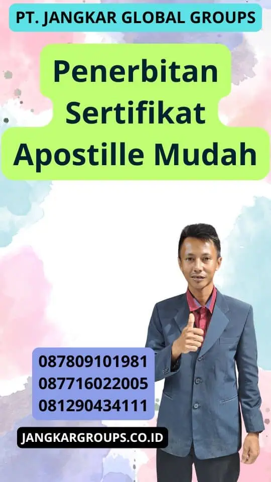 Penerbitan Sertifikat Apostille Mudah