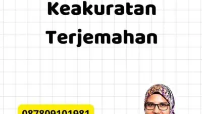 Penerjema Tersumpah Romania Keakuratan Terjemahan