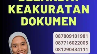 Penerjemah Bahasa Belanda: Keakuratan Dokumen