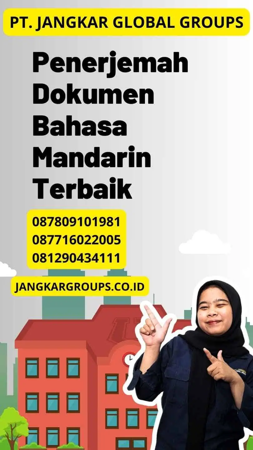 Penerjemah Dokumen Bahasa Mandarin Terbaik