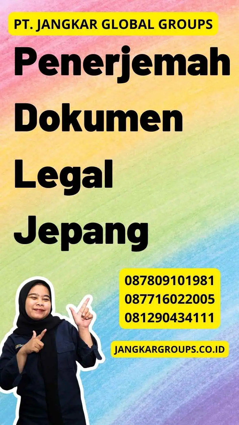 Penerjemah Dokumen Legal Jepang