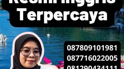 Penerjemah Dokumen Resmi Inggris Terpercaya