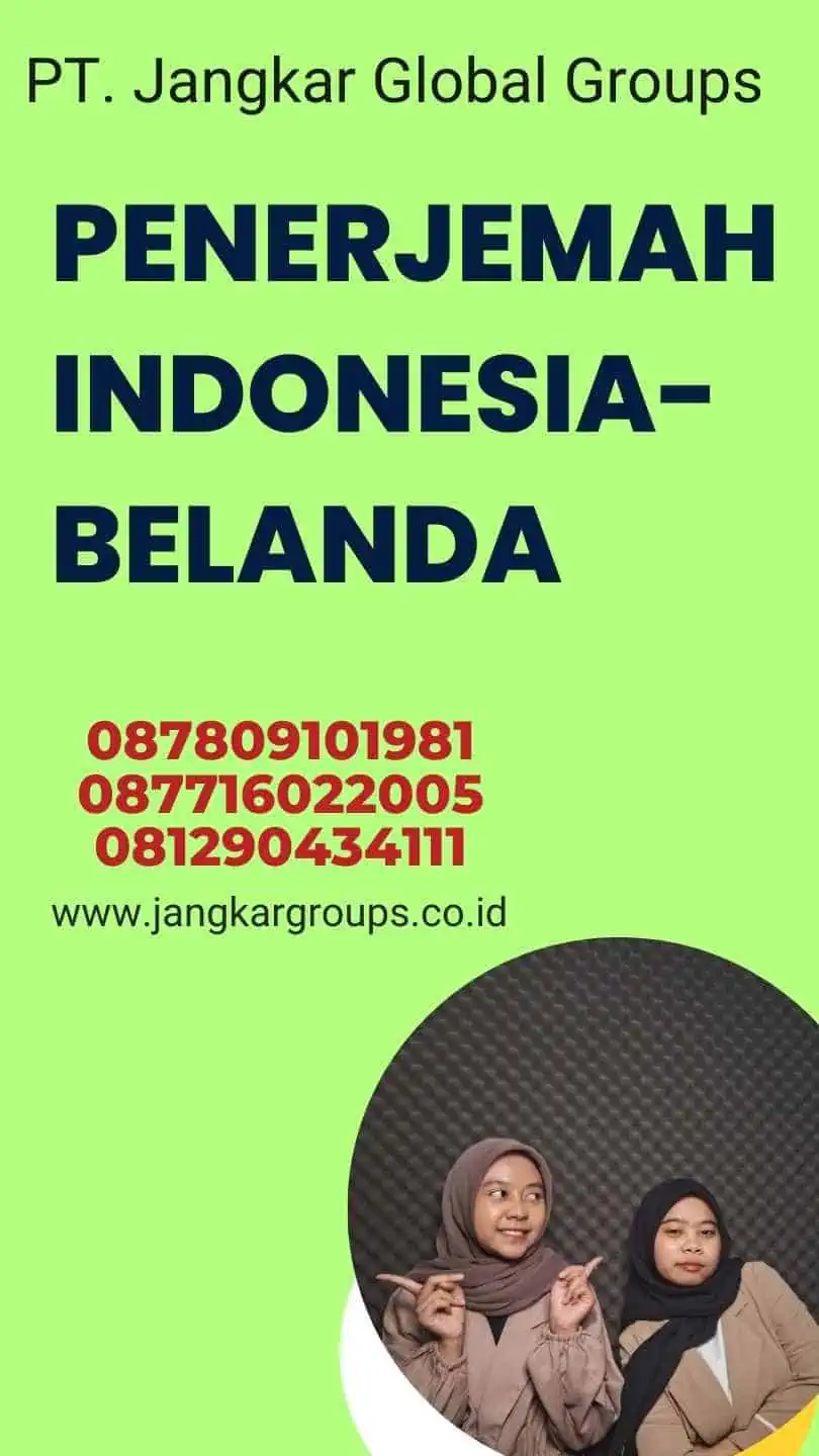 Penerjemah Indonesia-Belanda 