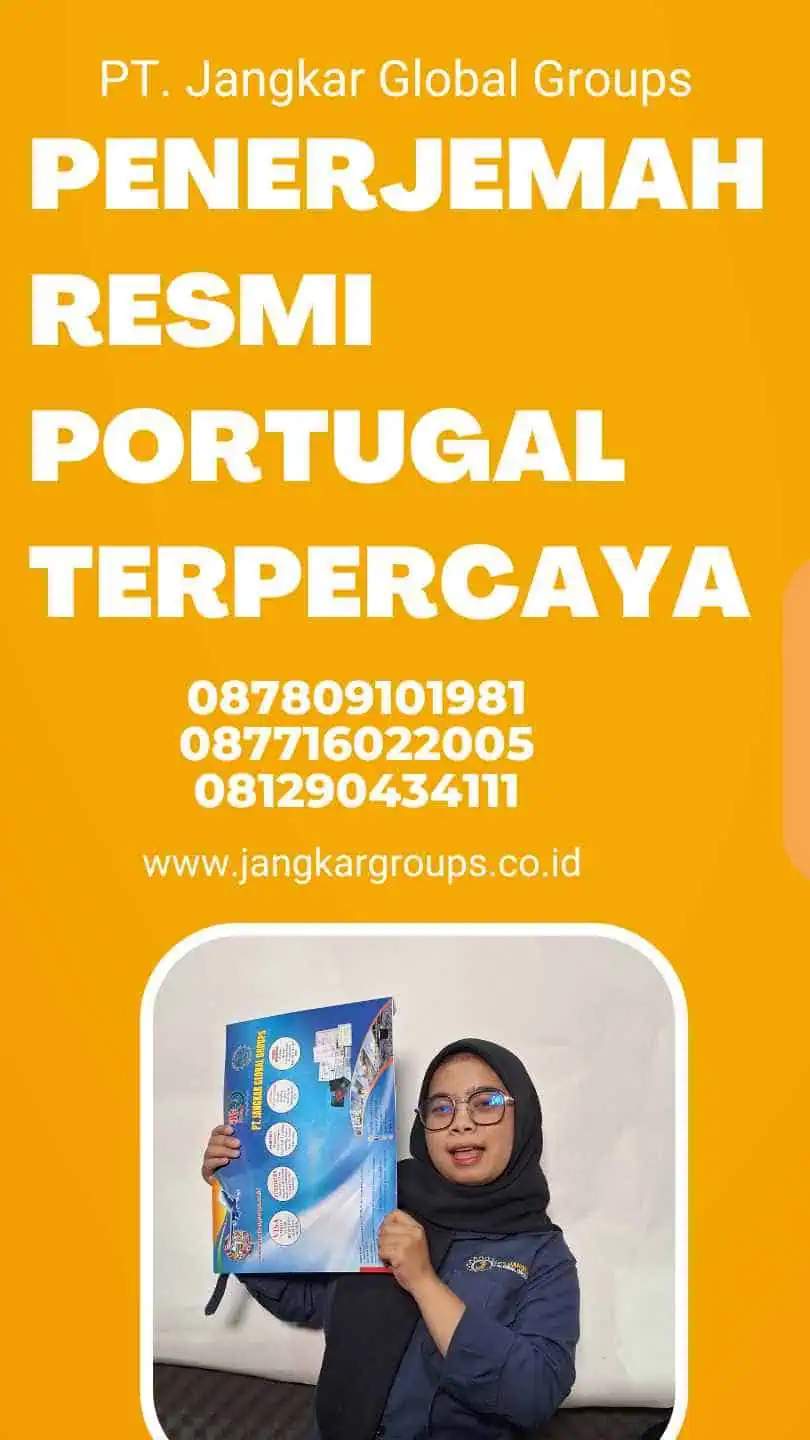 Penerjemah Resmi Portugal Terpercaya