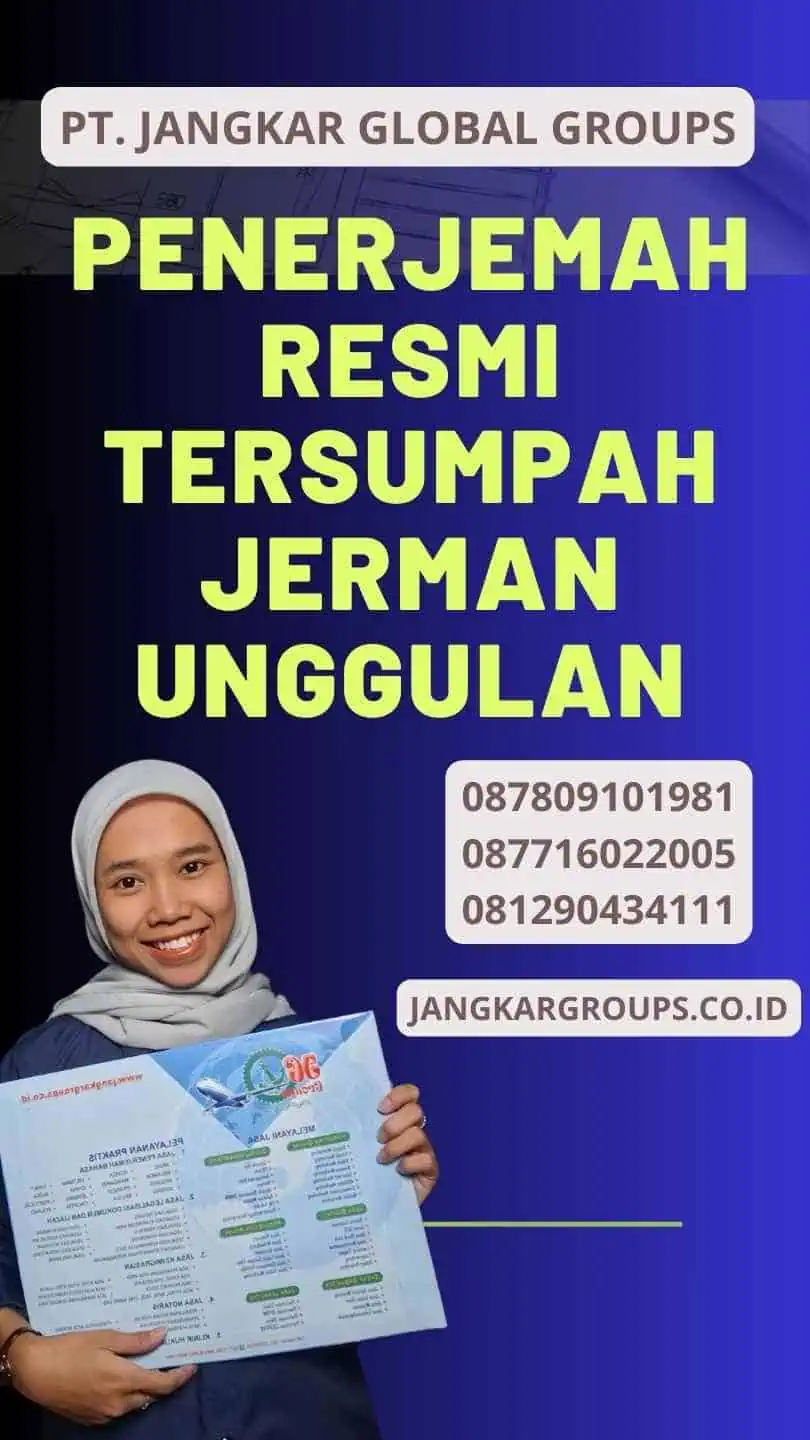 Penerjemah Resmi Tersumpah Jerman Unggulan