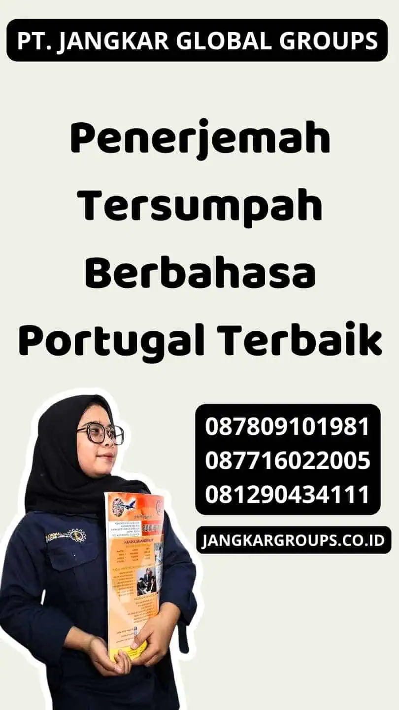 Penerjemah Tersumpah Berbahasa Portugal Terbaik