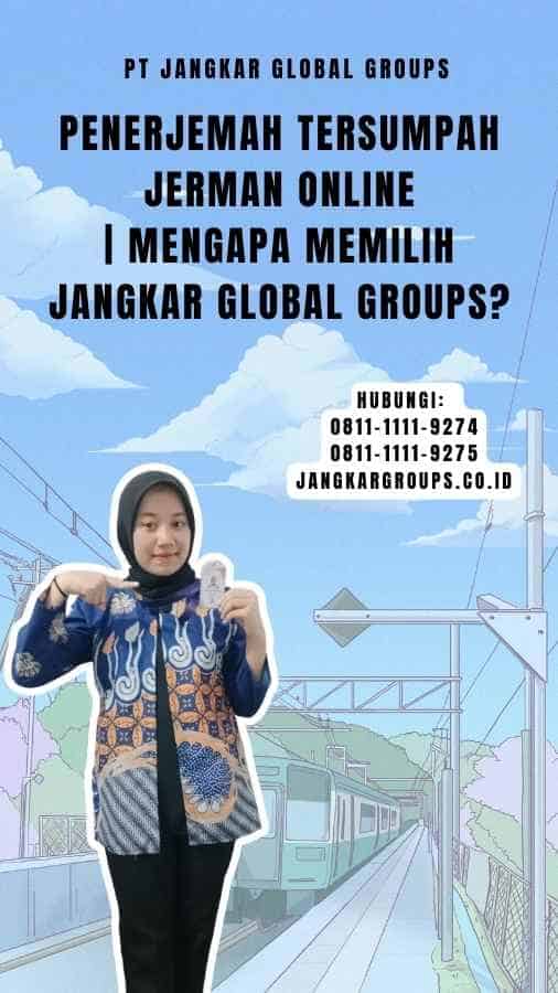 Penerjemah Tersumpah Jerman Online  Mengapa Memilih Jangkar Global Groups