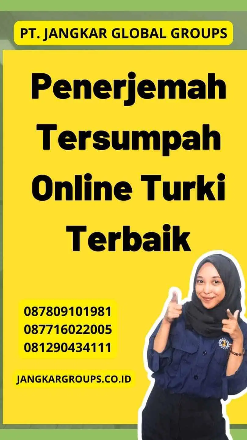 Penerjemah Tersumpah Online Turki Terbaik