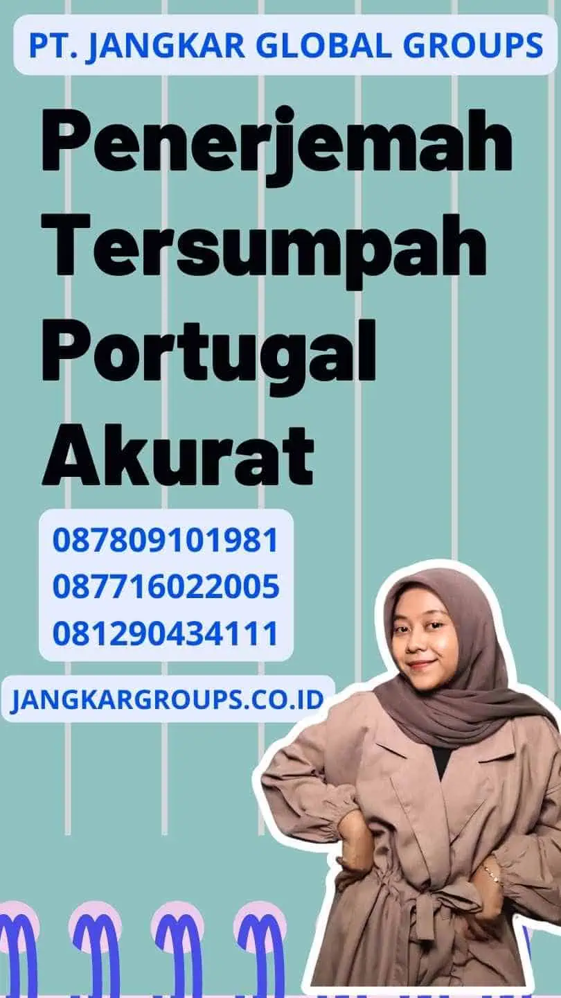 Penerjemah Tersumpah Portugal Akurat