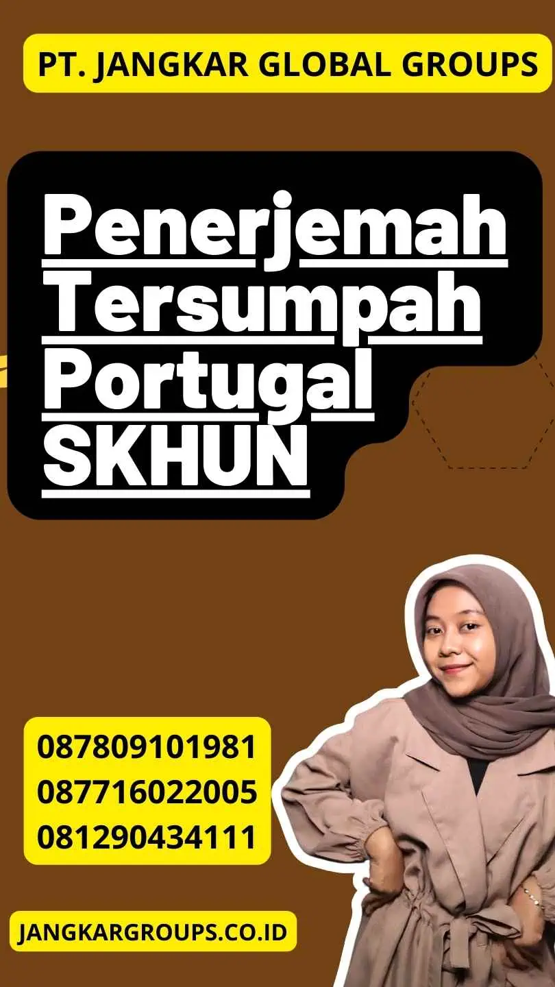 Penerjemah Tersumpah Portugal SKHUN