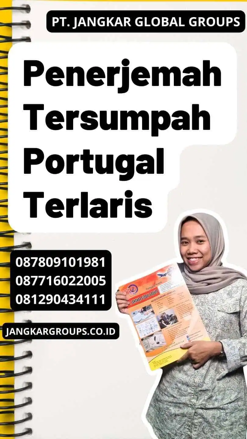 Penerjemah Tersumpah Portugal Terlaris