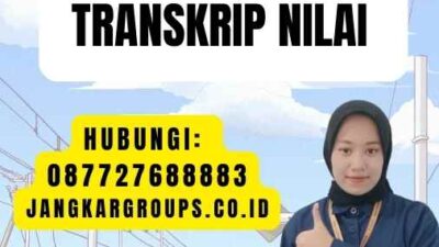 Penerjemah korea untuk transkrip nilai