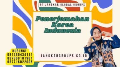 Penerjemahan Korea Indonesia