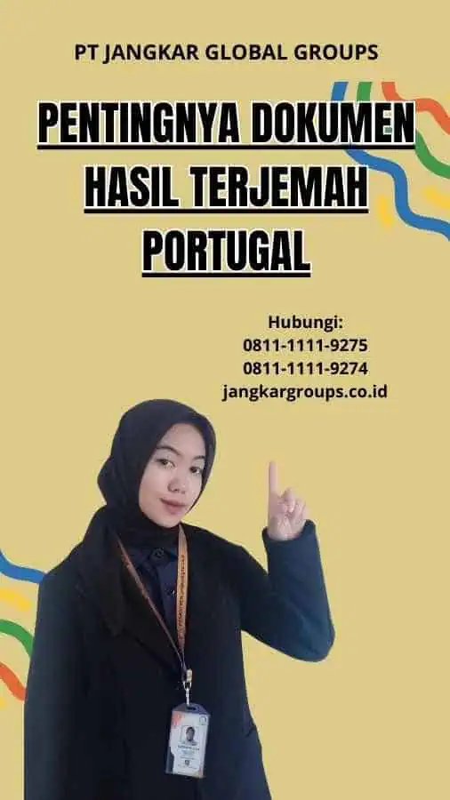 Pentingnya Dokumen Hasil Terjemah Portugal