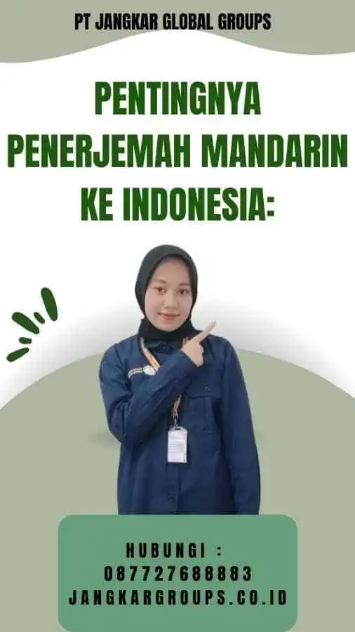 Pentingnya Penerjemah Mandarin Ke Indonesia