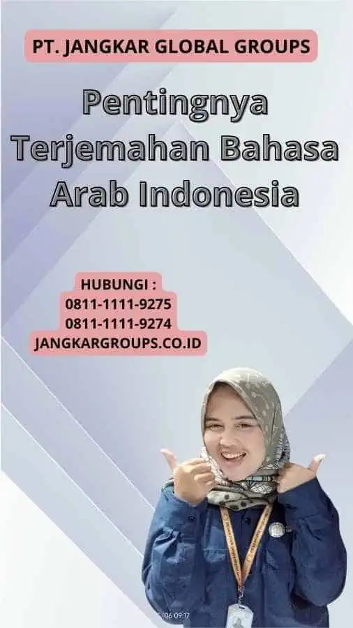 Pentingnya Terjemahan Bahasa Arab Indonesia