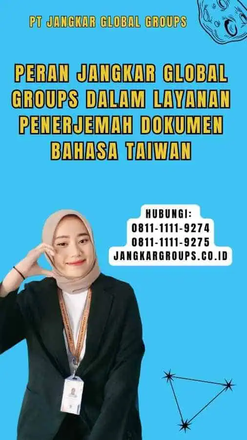 Peran Jangkar Global Groups dalam Layanan Penerjemah Dokumen Bahasa Taiwan