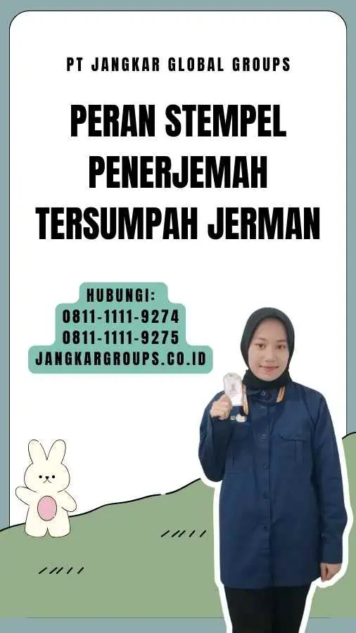 Peran Stempel Penerjemah Tersumpah Jerman