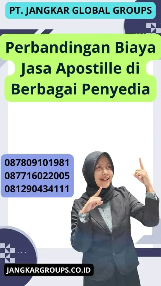 Perbandingan Biaya Jasa Apostille di Berbagai Penyedia