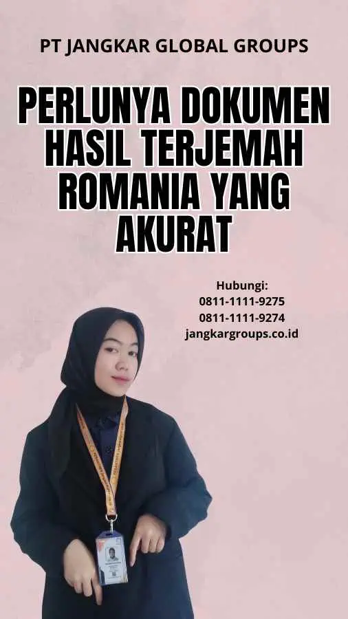 Perlunya Dokumen Hasil Terjemah Romania yang Akurat