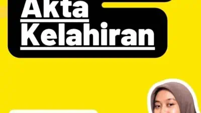 Persyaratan Legalisasi Akta Kelahiran