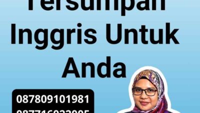 Promo Penerjemah Tersumpah Inggris Untuk Anda