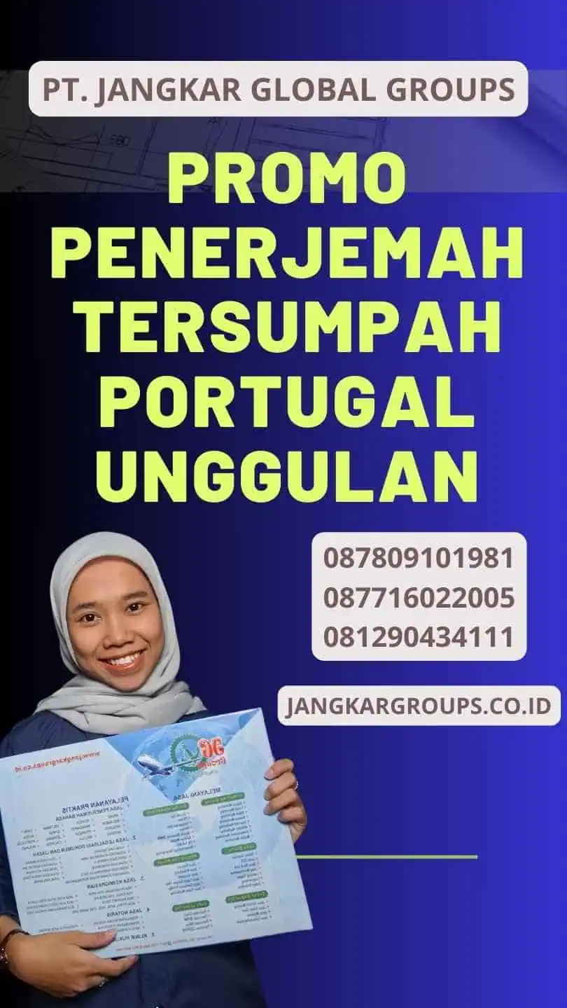 Promo Penerjemah Tersumpah Portugal Unggulan