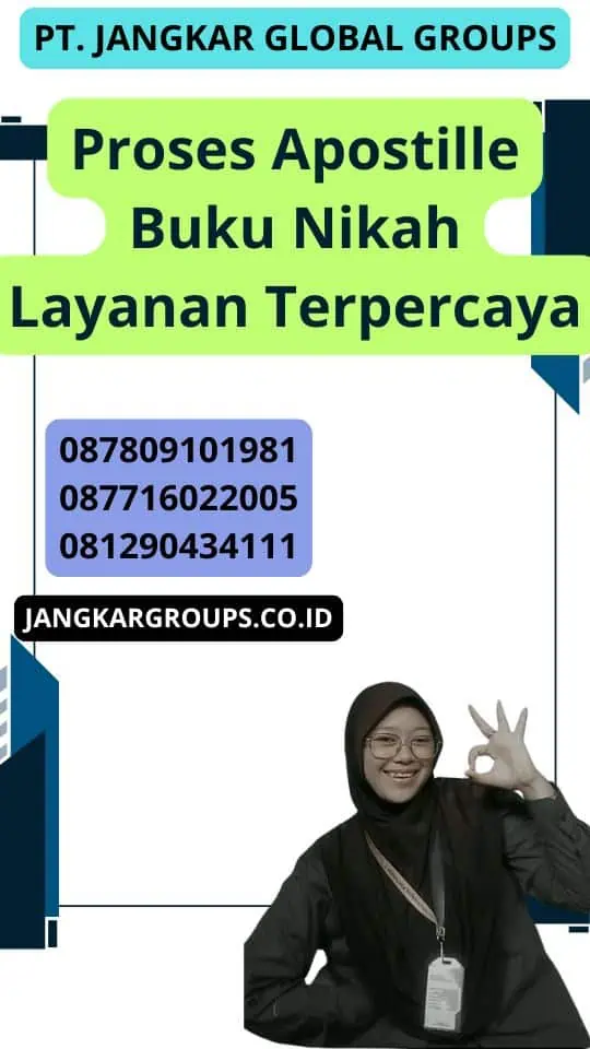 Proses Apostille Buku Nikah Layanan Terpercaya