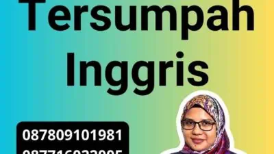 Pusat Penerjemah Tersumpah Inggris