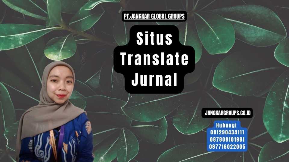 Situs Translate Jurnal