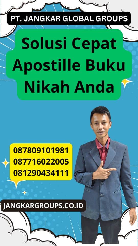 Solusi Cepat Apostille Buku Nikah Anda