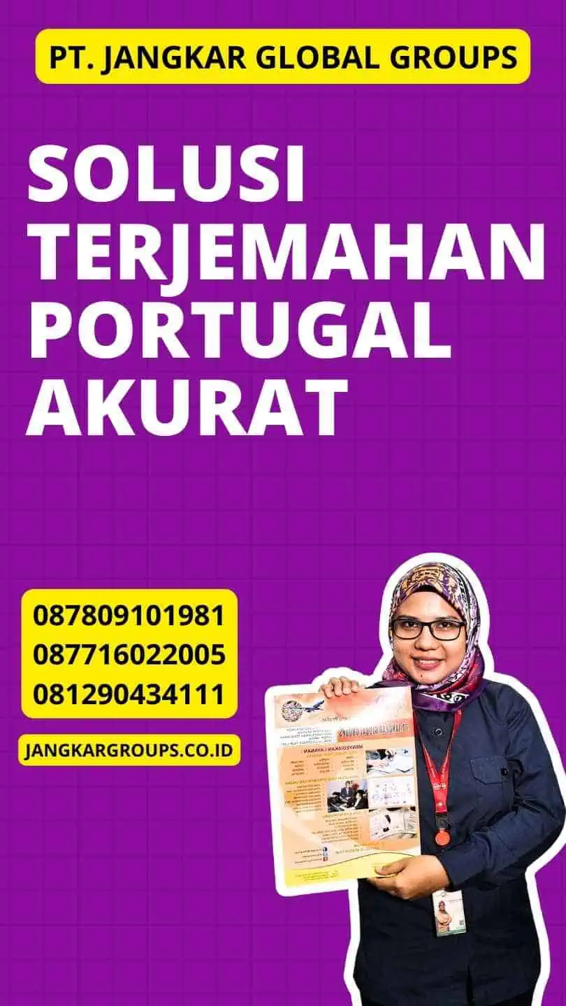 Solusi Terjemahan Portugal Akurat