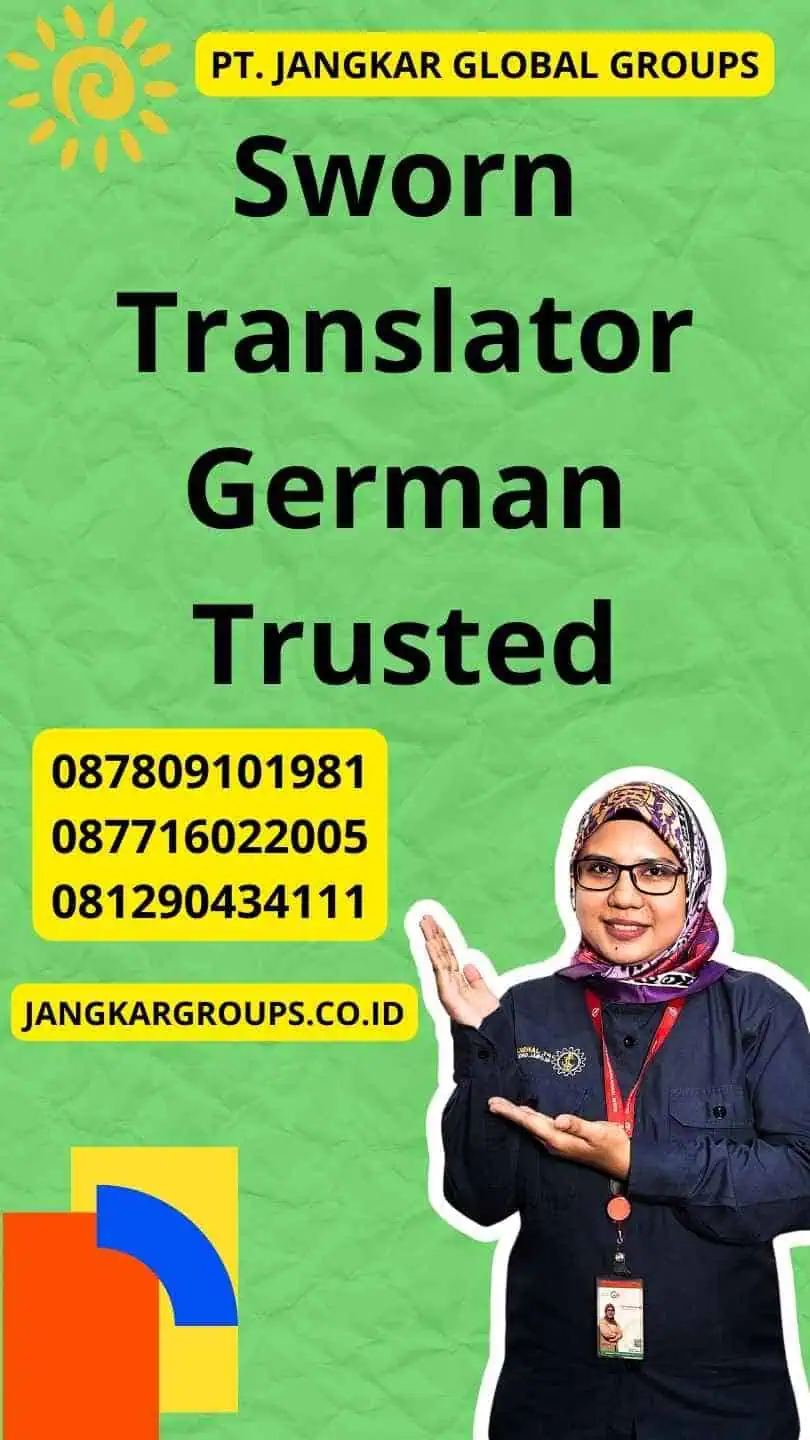 Sworn Translator German Trusted