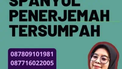 Sworn and Translator Spanyol Penerjemah Tersumpah