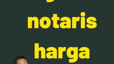 Syarat Legalisir notaris harga