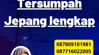 Syarat Penerjemah Tersumpah Jepang lengkap