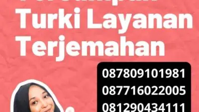 Tarif Penerjemah Tersumpah Turki Layanan Terjemahan