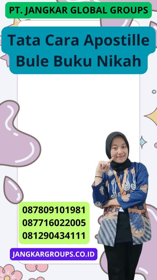 Tata Cara Apostille Bule Buku Nikah