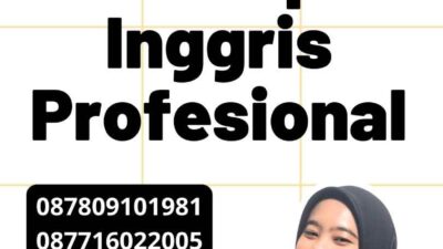 Terjemah Tersumpah Inggris Profesional