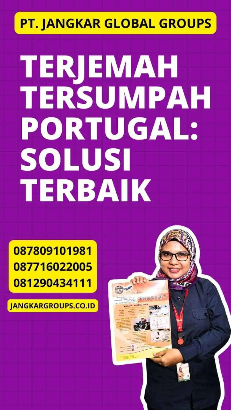 Terjemah Tersumpah Portugal: Solusi Terbaik