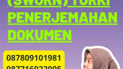 Terjemah Tersumpah (Sworn) Turki Penerjemahan Dokumen