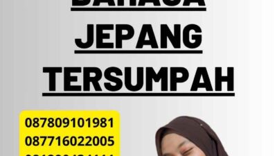 Terjemahan Dokumen Bahasa Jepang Tersumpah